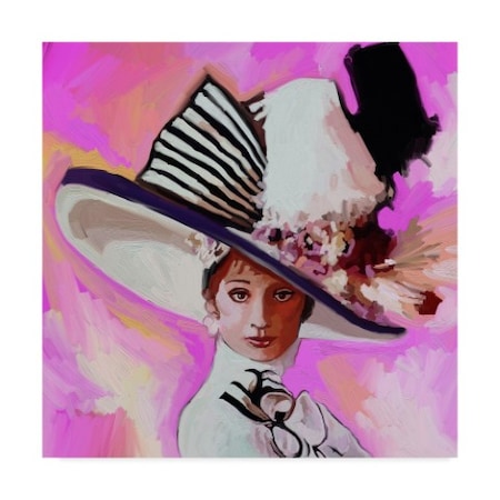 Howie Green 'Audrey Hepburn My Fair Lady' Canvas Art,35x35